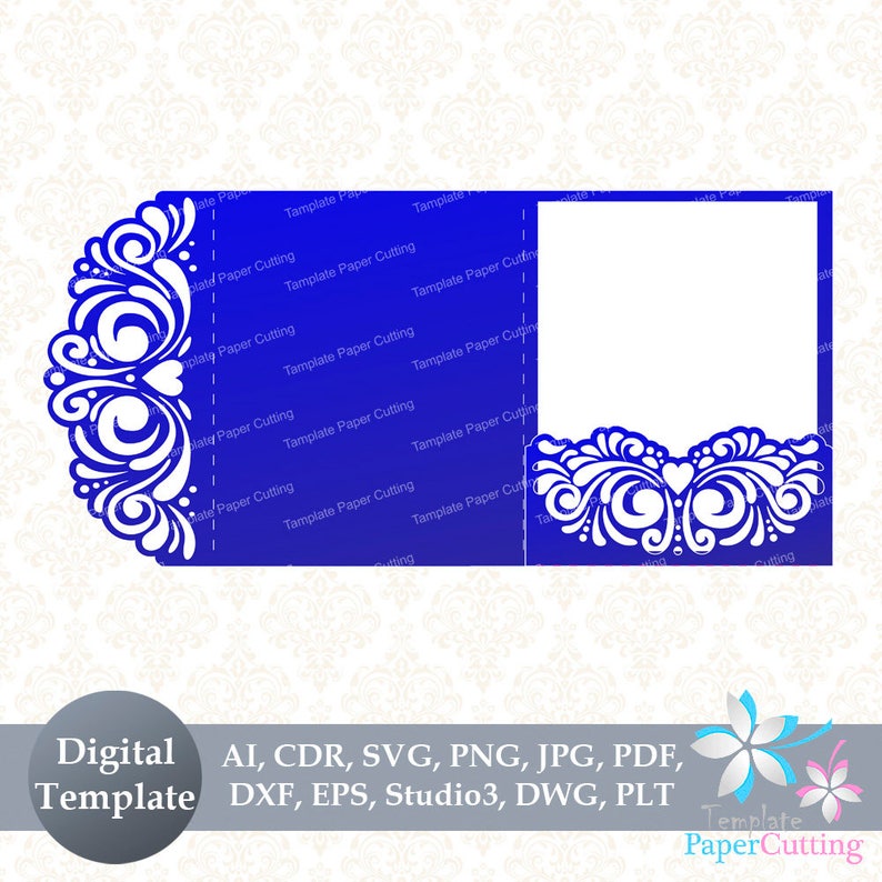 Free Free 302 Tri Fold Template Free Wedding Invitation Svg Files For Cricut SVG PNG EPS DXF File