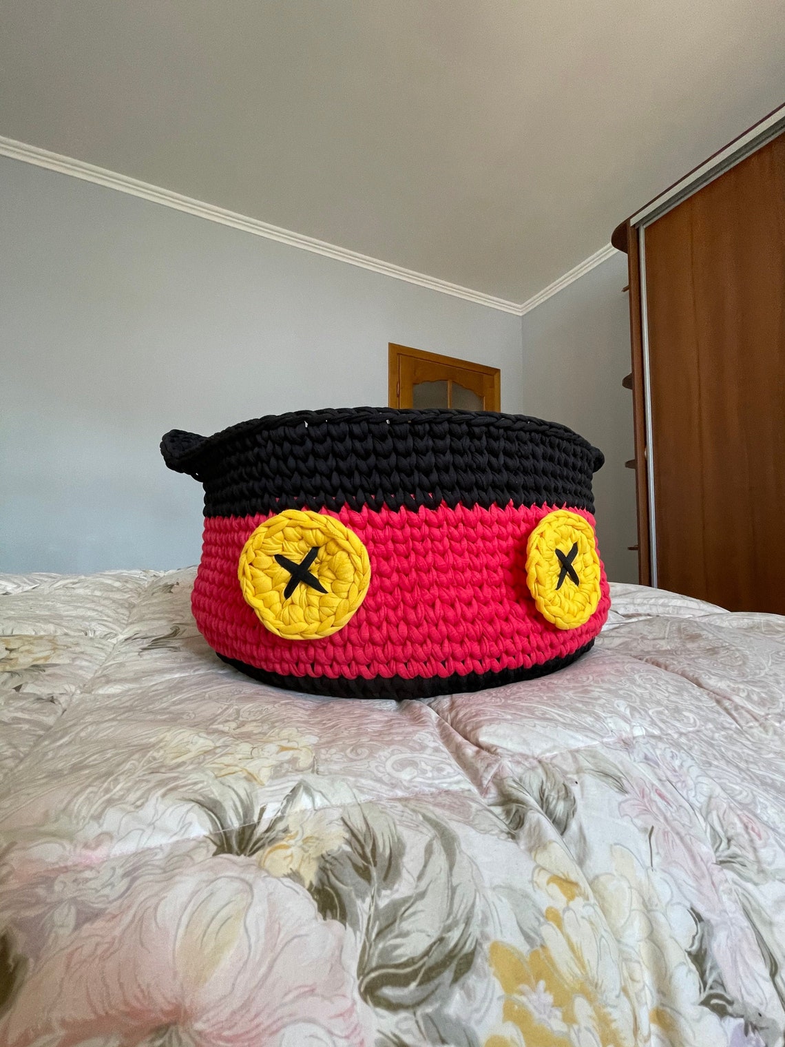 Big Basket for Toys, Basket for Toys Pattern, Big Basket Pattern