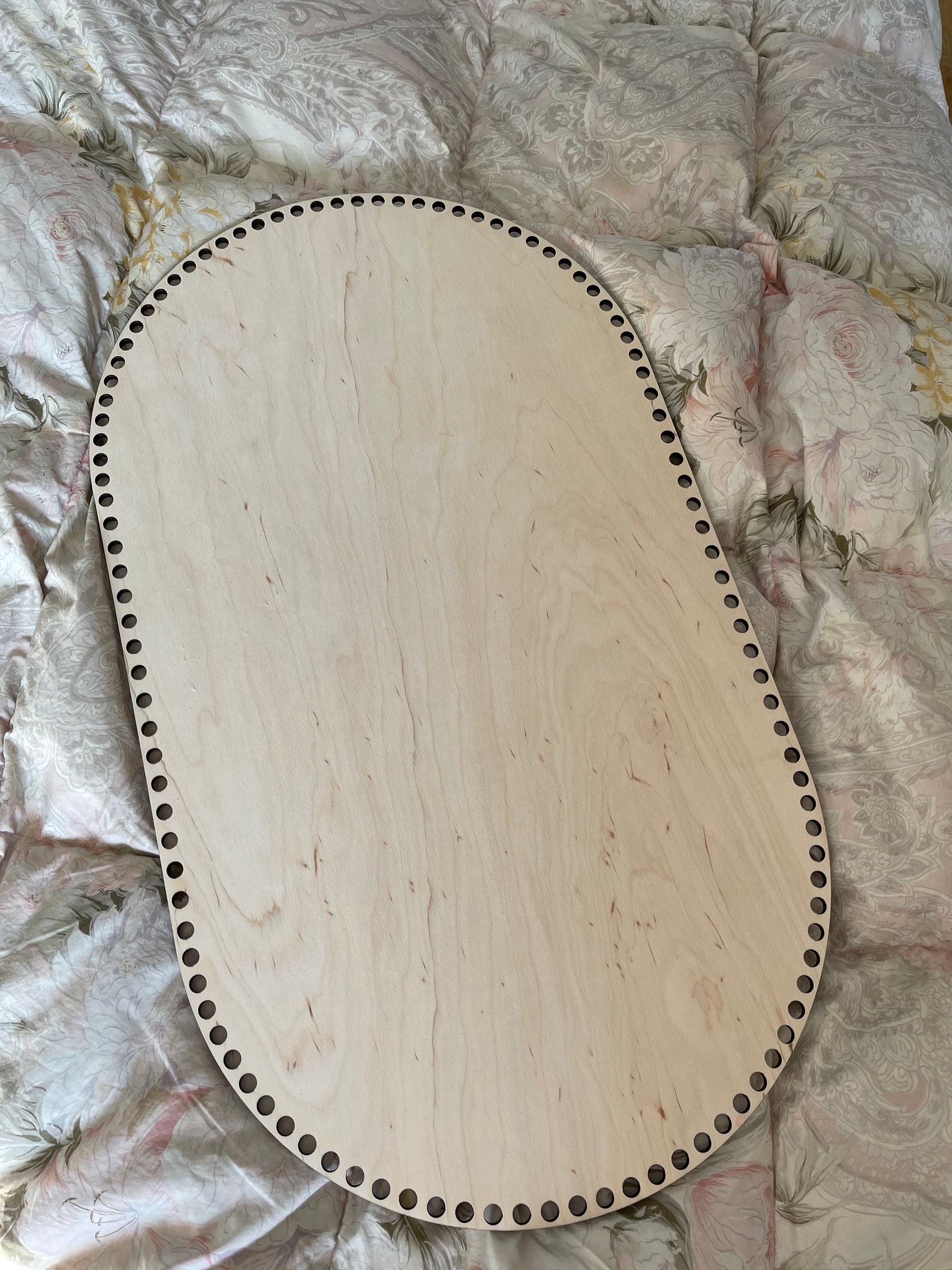 Large Moses Basket Base Wood Basket Bottom Cradle Wood Etsy