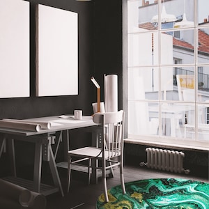 Moreni Round Vinyl PVC Mat, Flooring for Kids, Vinyl Runner, Vinyl Runner Rugs, Linoleum Mat, Kitchen Rug Bathroom #14VM