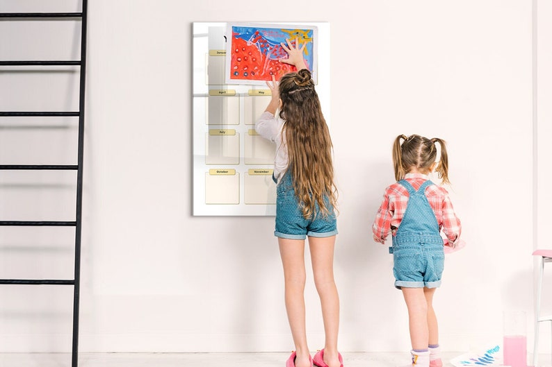 Timetable In Wall Model Annual Planner Magnetic Board, Timetable, Yellow Memo Board, to Do List ...
