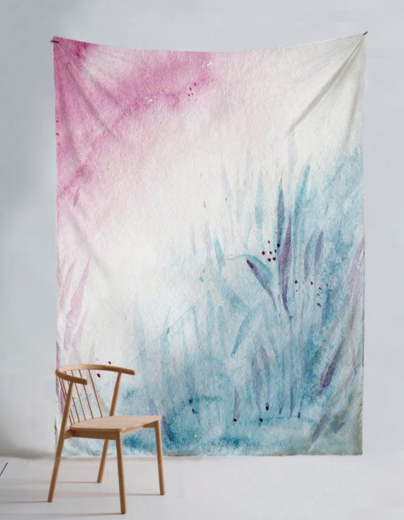 abstract wall tapestry
