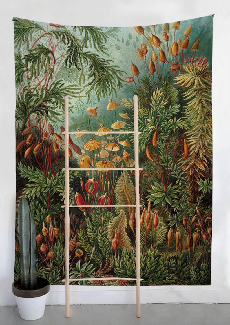 Tropical Jungle Wall Tapestry Tapestry Wall Hangings Etsy