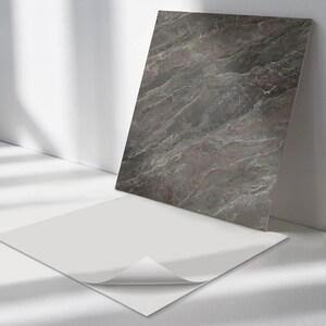 Natural Stone Pattern PVC Wall Tiles, Gray Tile Stickers, Self Adhesive Tiles, Texture Tile Stickers, Wall Tile Stickers