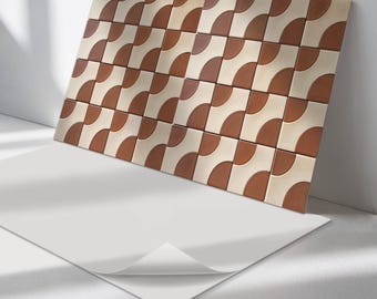 Sticker Decorative Panel Geometric Panel Stickers, Black Self Adhesive Panels, Backsplash Panel ...