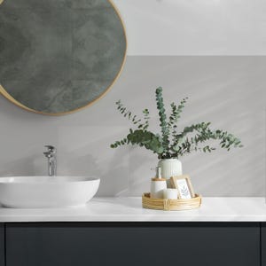 Color Gray PVC Wall Tiles, Gray Tile Stickers, Self Adhesive Tiles, Texture Tile Stickers, Wall Tile Stickers