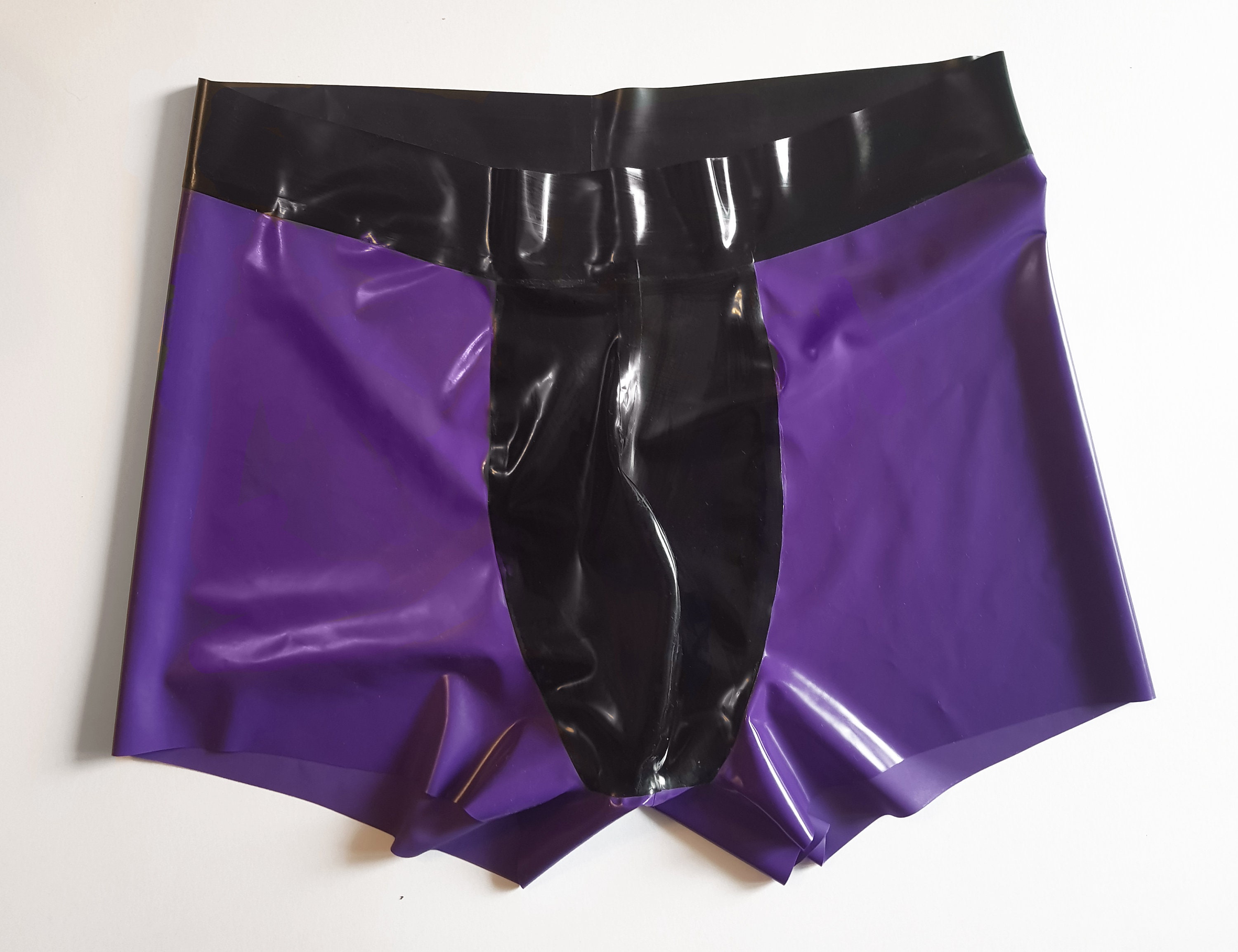 Men's boxer shortsmens latex underwear rubber latex Etsy