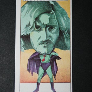 JAN AKERMAN Blues & Rock Guitarist Original 1970's Tribute Mini Card