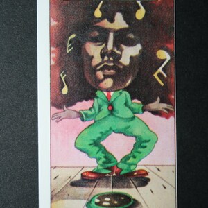 RYTHM & BLUES Auteur-compositeur-interprète Shuggie Otis Original 1970's Tribute Mini Card