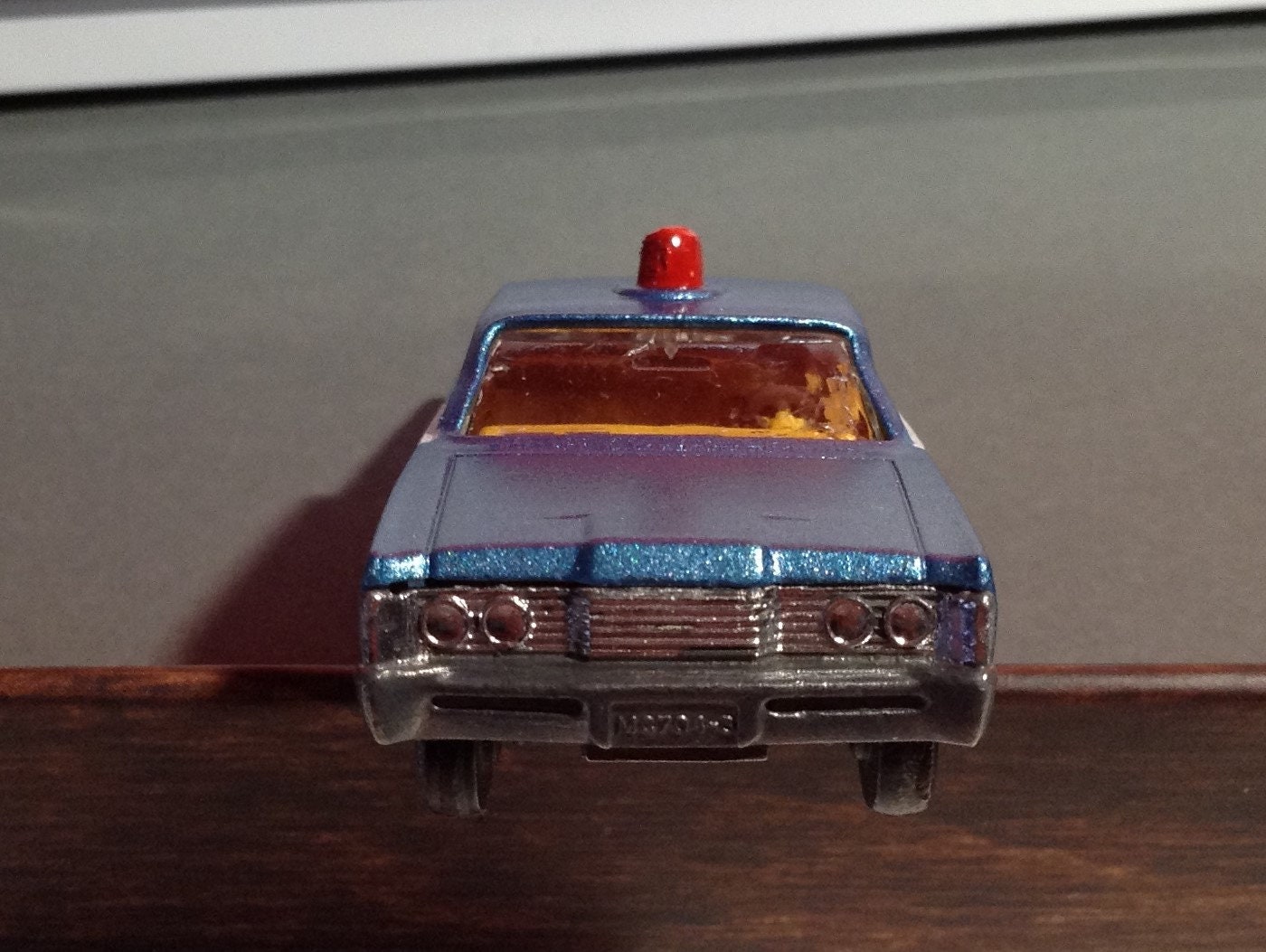 Vintage toy car Matchbox police car 1970s custom restoration Etsy