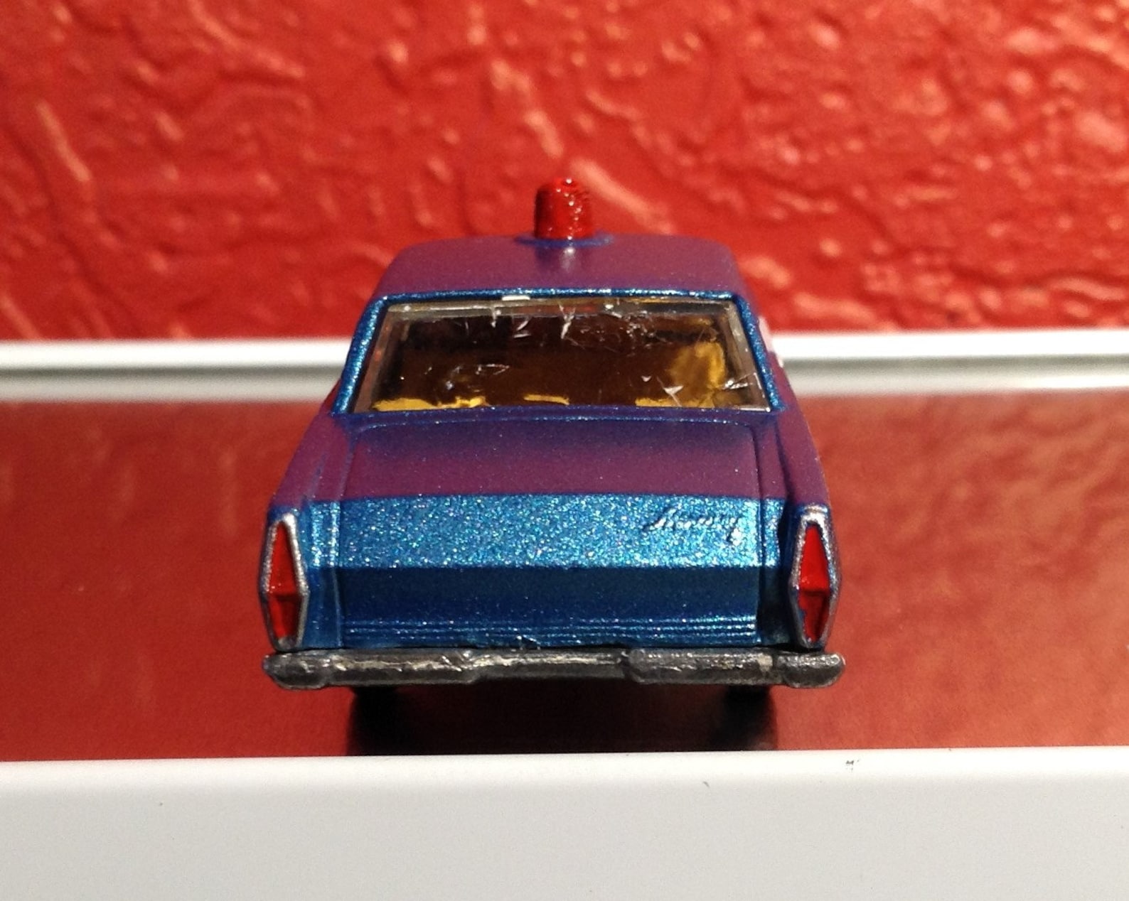 Vintage toy car Matchbox police car 1970s custom restoration Etsy