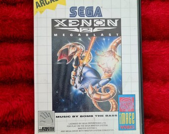 Xenon 2 Megablast, Video game, Sega master system, Arcade, 1990s, vintage, Free postage.