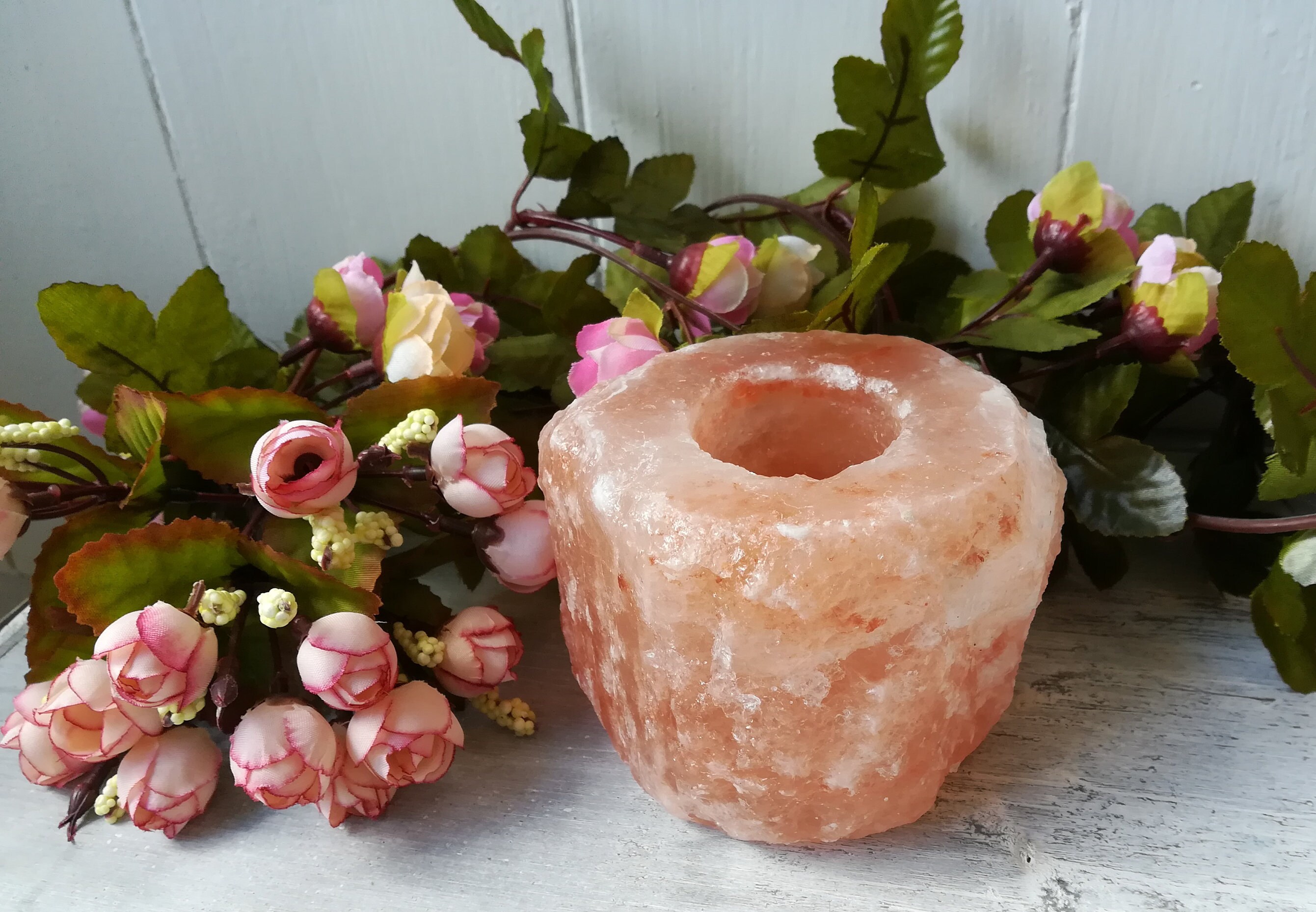 Himalayan Salt Lamp Himalayan Salt Tea Light Holder Etsy