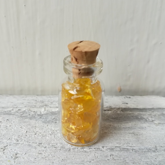 Citrine Mini Bottle Of Optimism Crystal Citrine perfume | Etsy