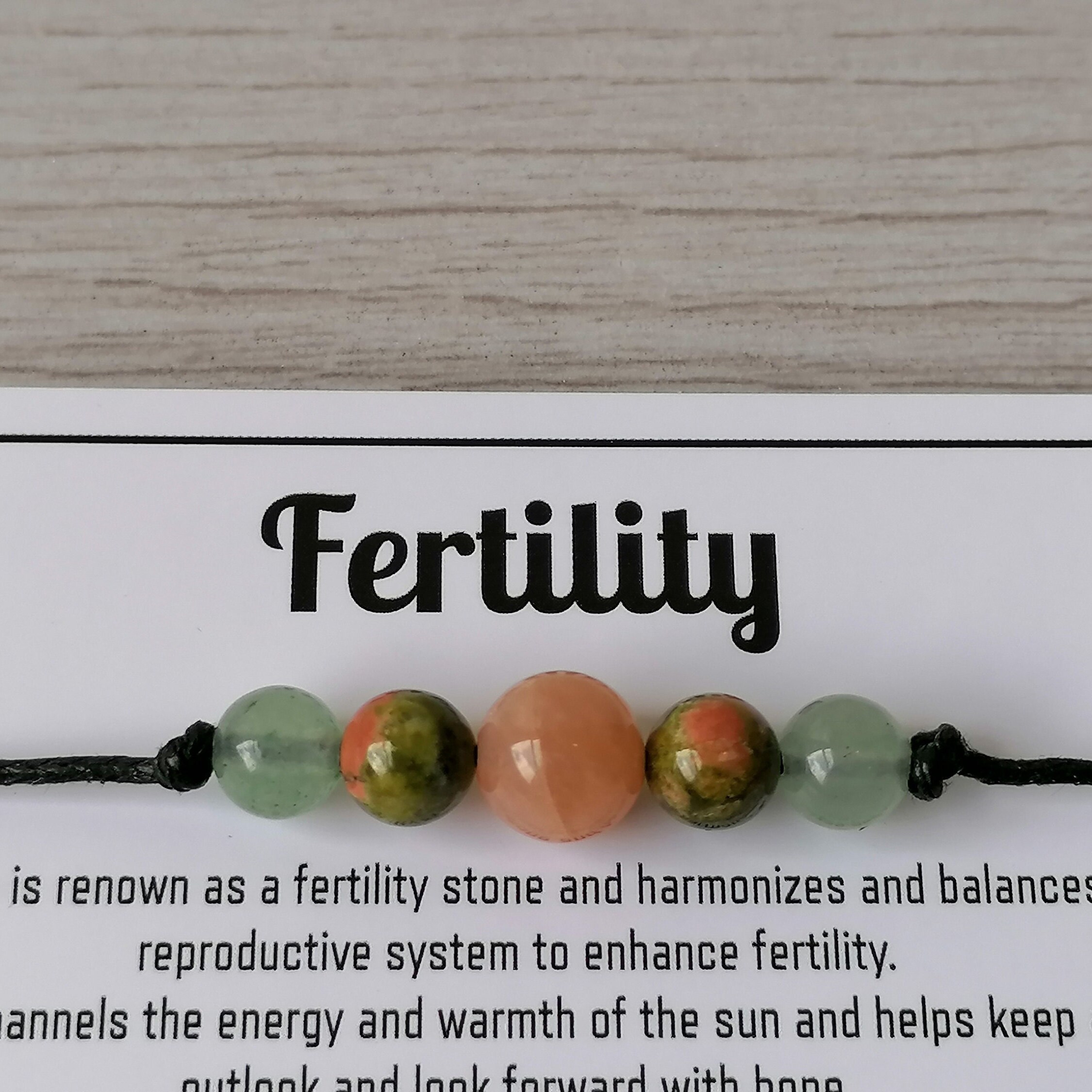 Crystal Bracelet Fertility Crystal Gifts Healing - Etsy UK