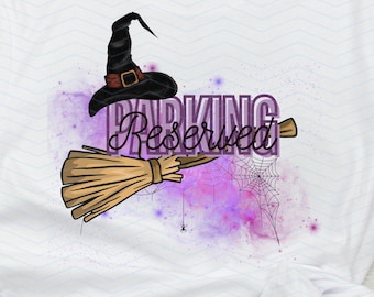 Estacionamiento reservado para My Broomstick SVG