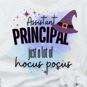 Assistant principal Hocus Pocus SVG