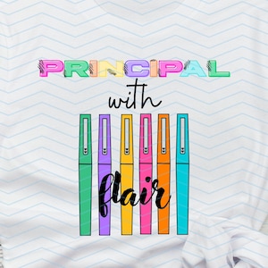 Principal avec flair SVG