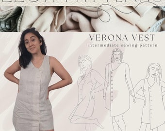 ELOH Verona Vest Sewing Pattern