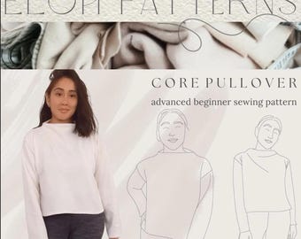 5 x ELOH Core Pullover Sewing Pattern