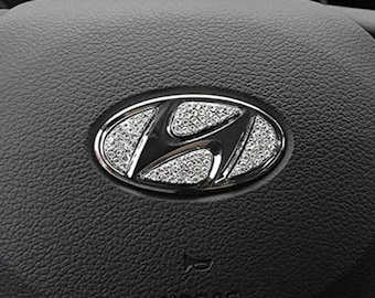 Bling Steering wheel emblem  for Hyundai