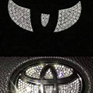 Auto Lenkrad Emblem Zubehör Diamant Logo Aufkleber Zubehör Dekoration für  Acura