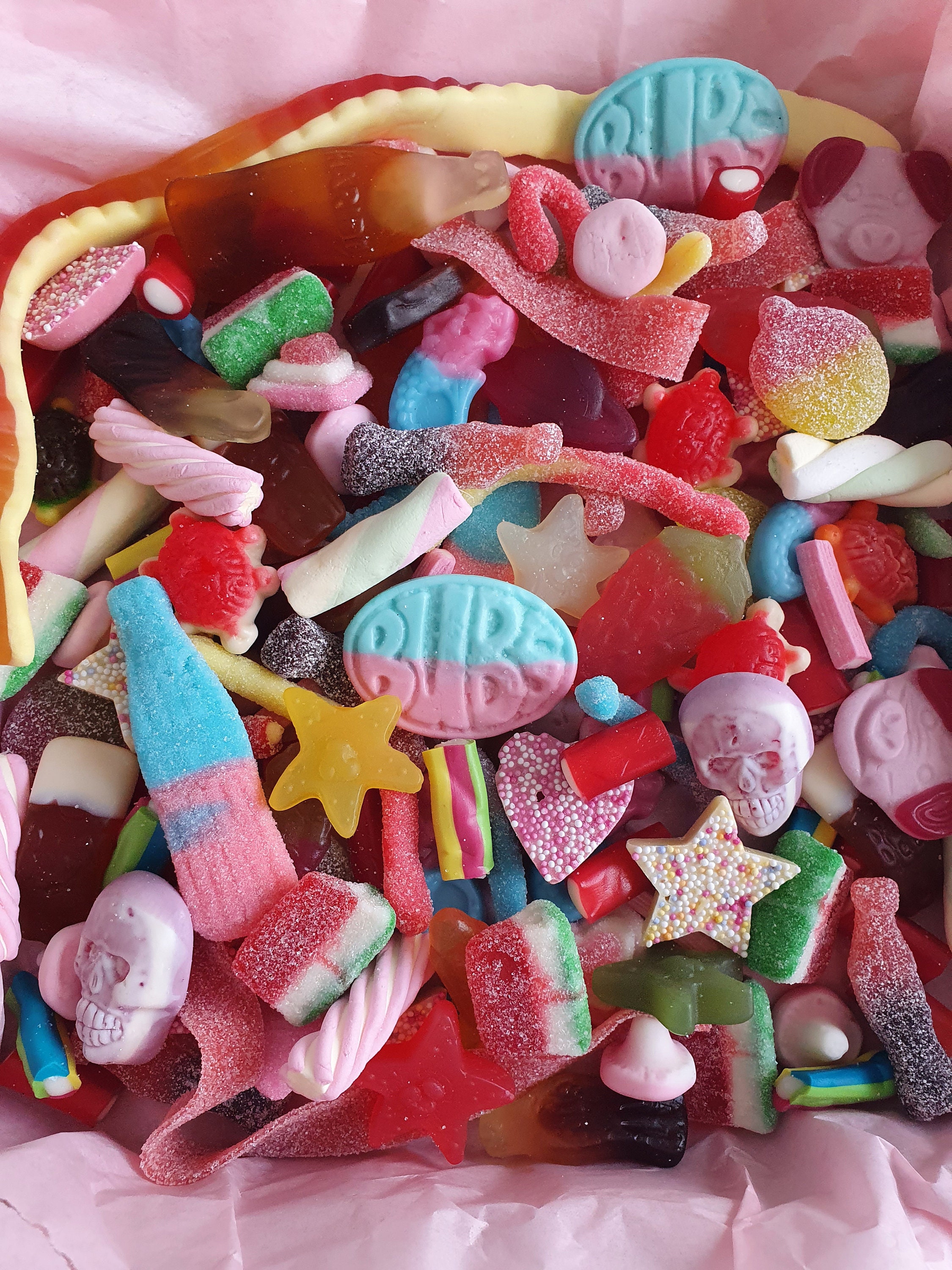 Pick and Mix Sweet box or bag 1KG Pick N Mix Easter Delivery Etsy