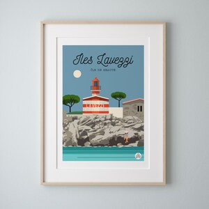 Affiche AURAY Vintage 30x40cm Saint Goustan Serie Douce France