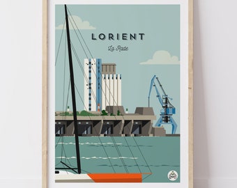 Affiche LORIENT - La Rade