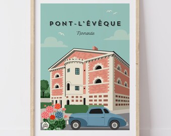 Affiche PONT-L'EVEQUE - La Joyeuse Prison