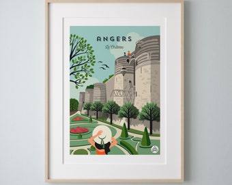 Poster ANGERS 30x40cm - The Castle / Sweet Series France