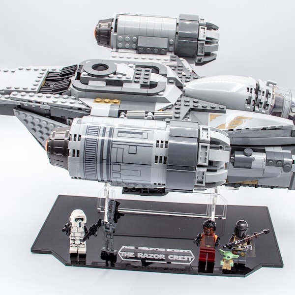 Expositor acrílico para el juego Razor Crest™ 75292