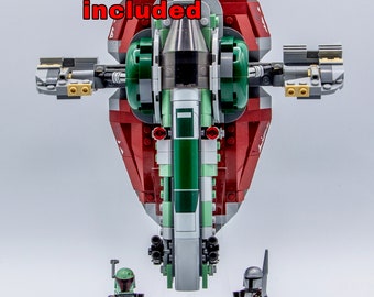 Acrylic display stand for Boba Fett&#39;s Starship™ set 75312  - Stand for Boba Fett&#39;s Starship™  - Made in USA