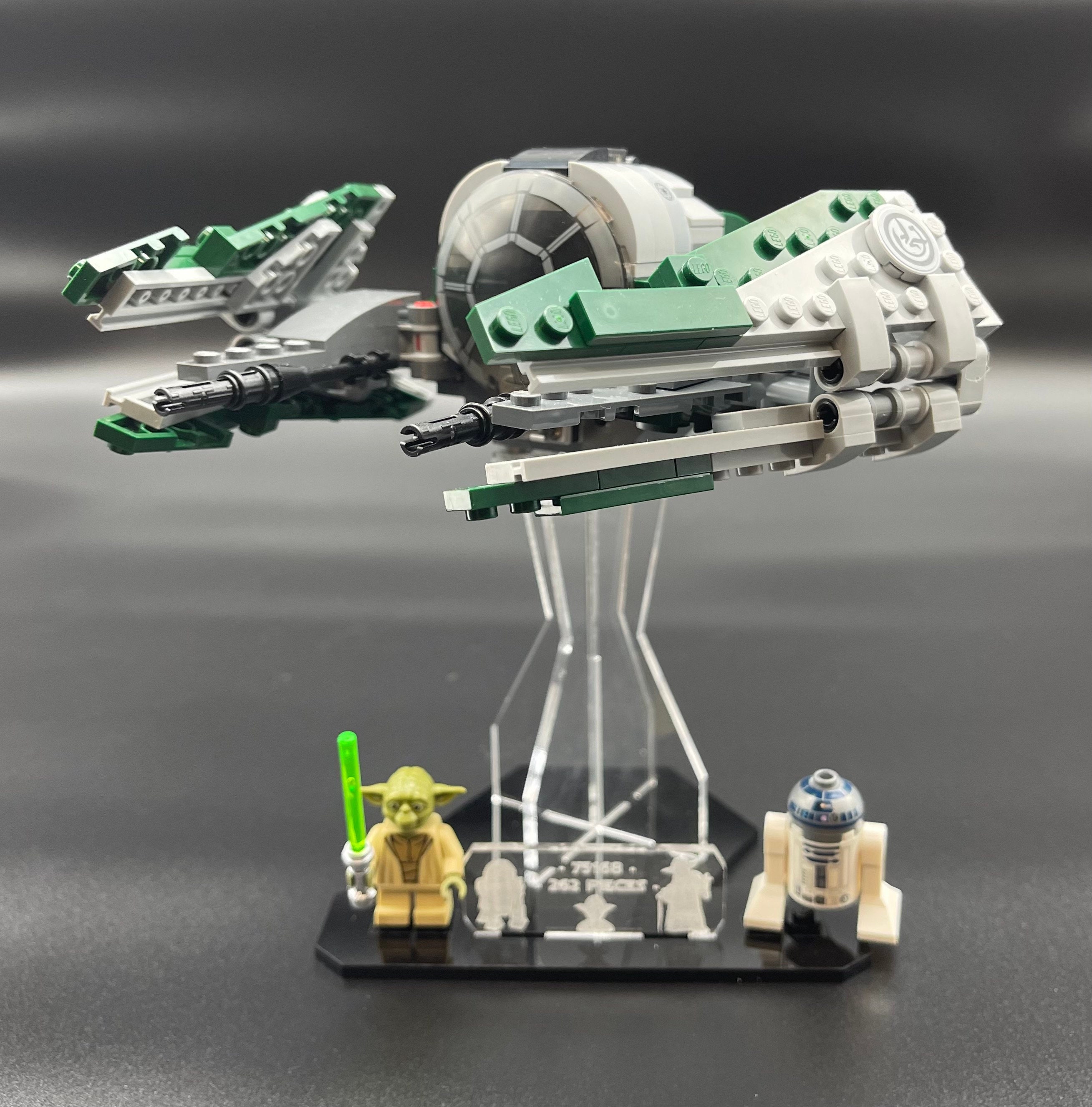 Display stand for LEGO® Star Wars Yoda's Jedi Starfighter™ (75360) — Wicked  Brick