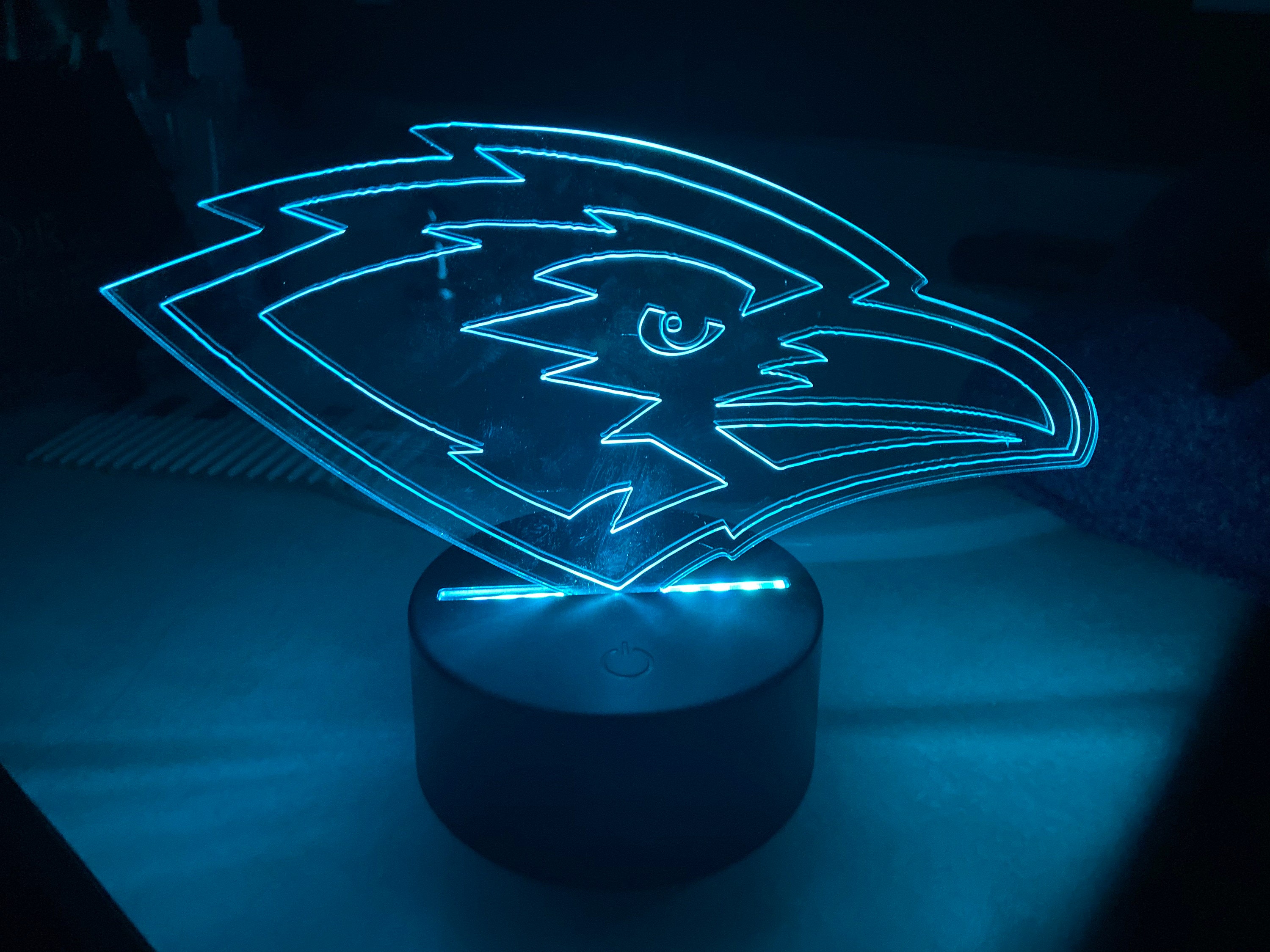 Custom LED Team Logo acrylic Light - night light - custom - Personalized - team logo light
