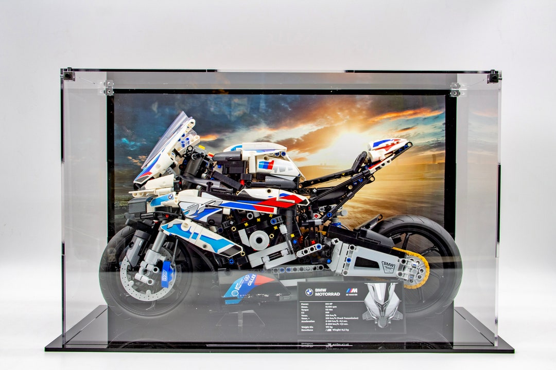 Acrylic Display Case for Lego® BMW M 1000 RR Set 42130 - Made in the ...