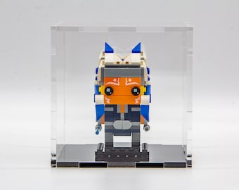 Acrylvitrine voor enkele Lego® Brickheadz™ - Made in the USA