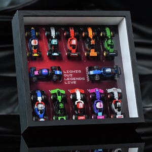 Display Case Frame  for LEGO F1 Mini Car – Display Frame for Formula 1 Lego , Display for F1 Lego, Wall or Desktop