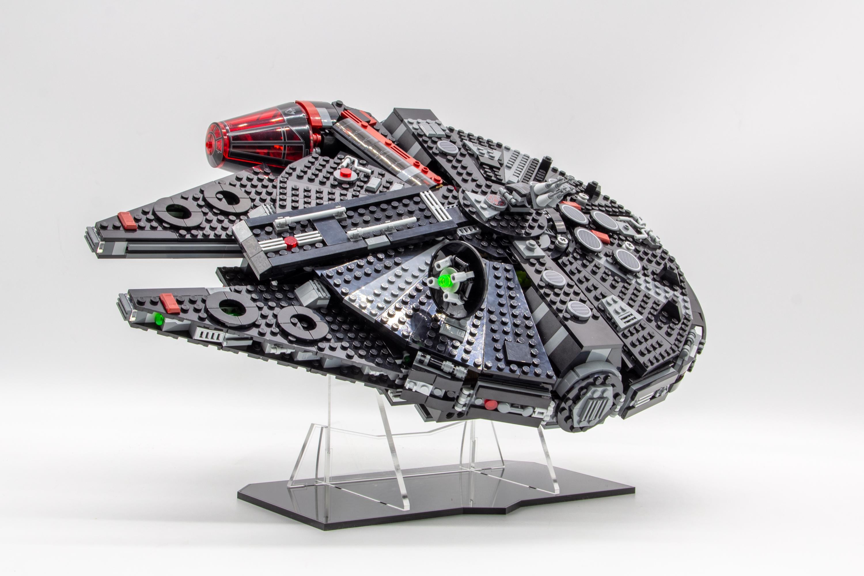 Acrylic Display Stand for the Dark Falcon Set 75389 - Made in USA