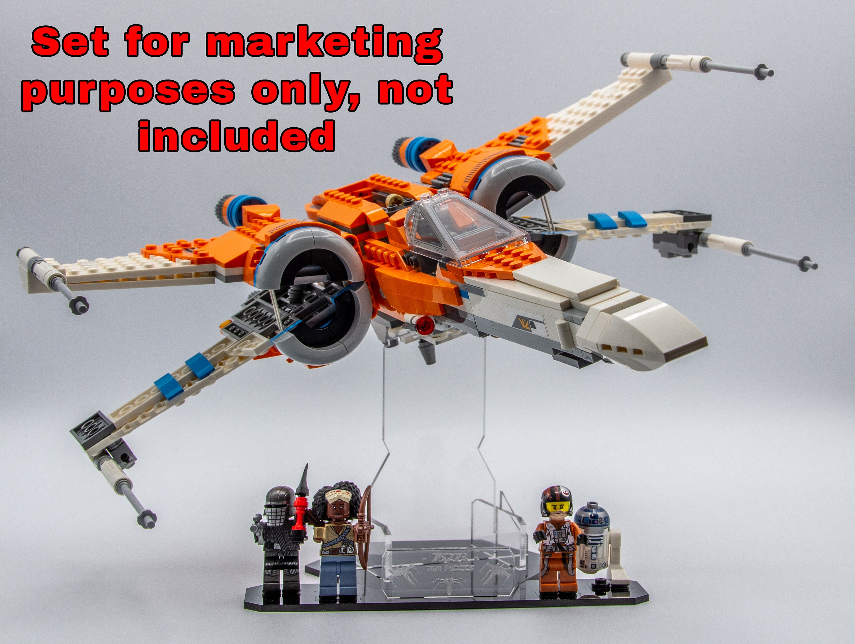 Lego x best sale wing display stand