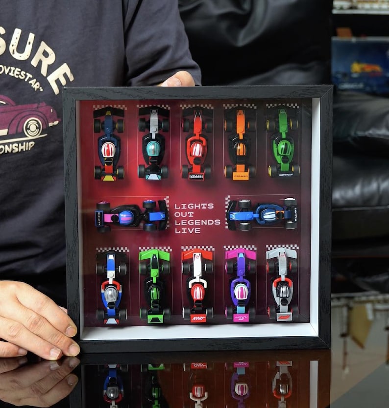 Display Case Frame for LEGO F1 Mini Car – Display Frame for Formula 1 ...