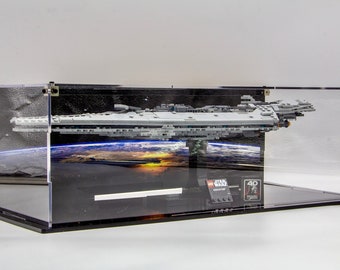 Vitrina de acrílico para el set Lego® Executor Super Star Destroyer™ 75356 - Fabricado en EE. UU.