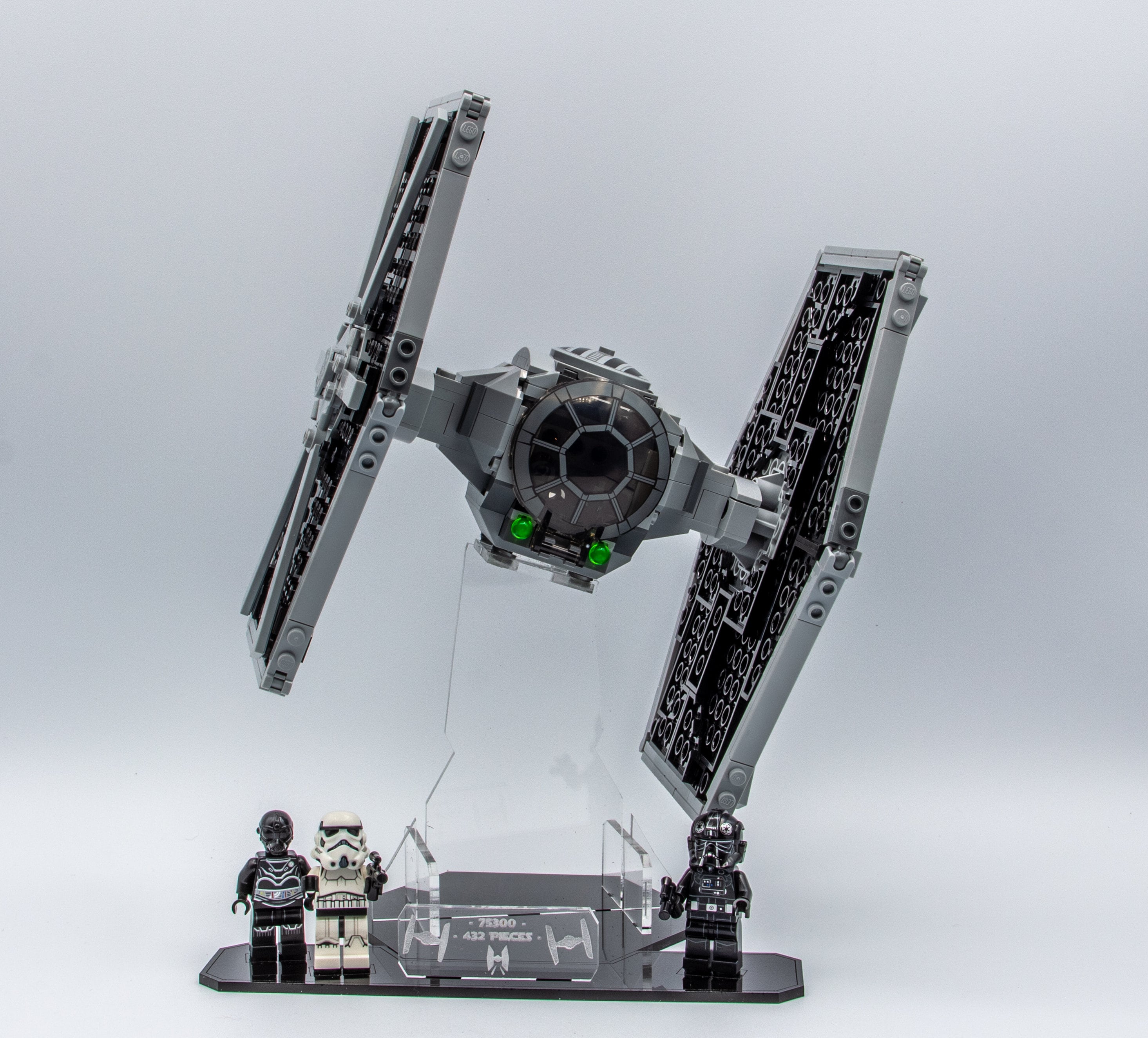 Acrylic Display for Tie Fighter™ 75300 Tie Etsy
