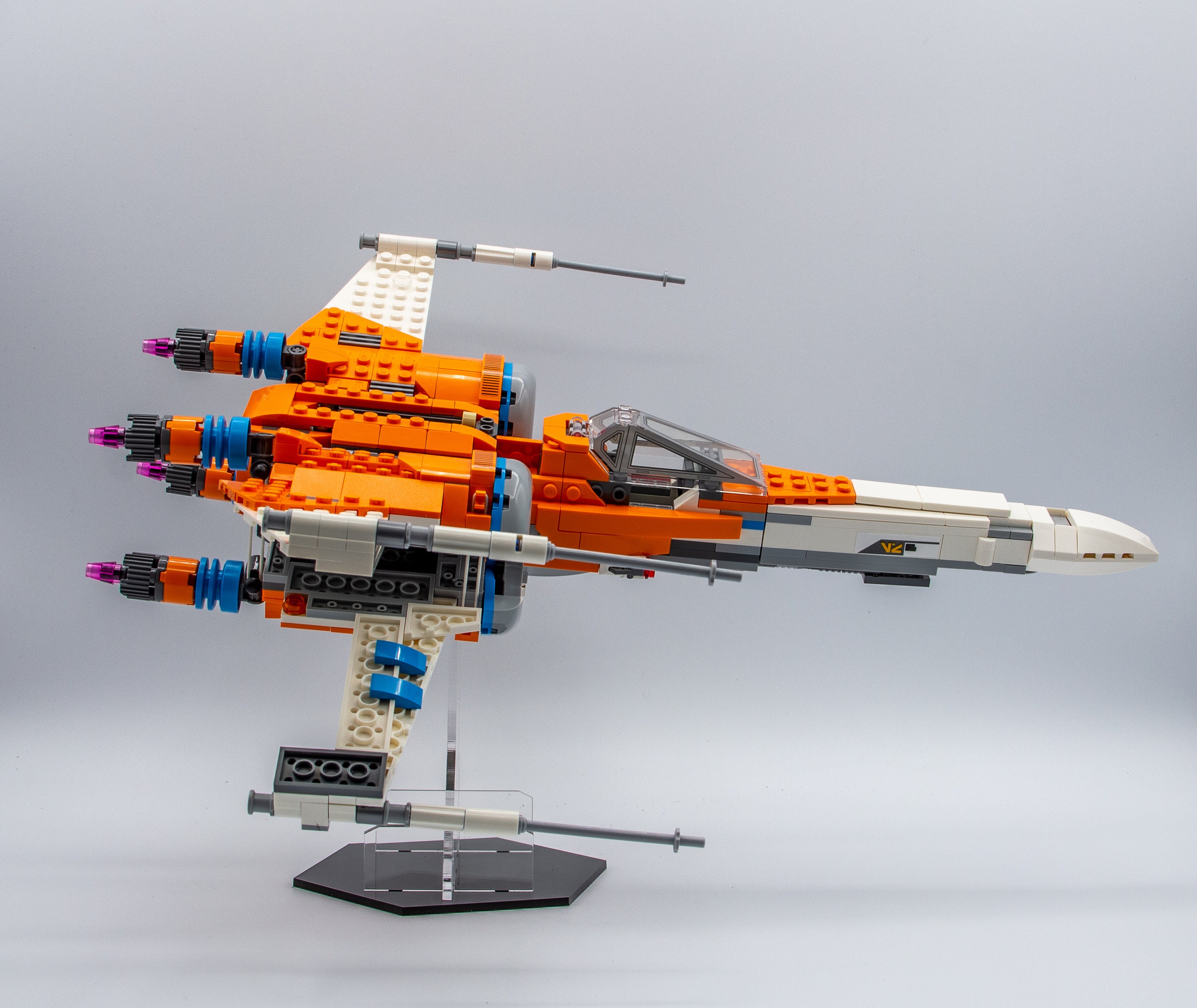 Acrylic Display Stand for Poe's X-wing 75273 - Made in USA - Etsy