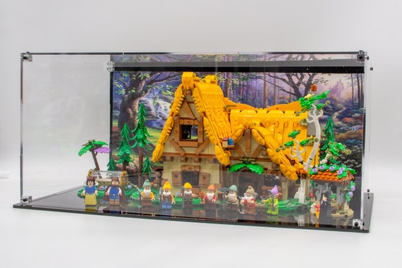 レゴ® 白雪姫と七人の小人の小屋セット 43242 用アクリル製