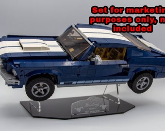 Acrylic Display Stand for Creator Ford Mustang - Made in USA