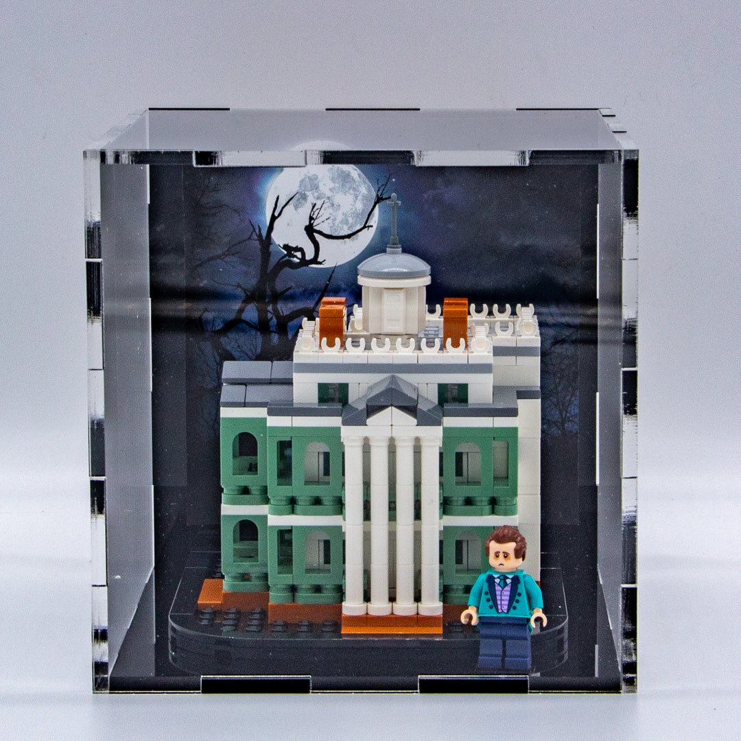 Acrylic Display Case for Lego® Mini Disney the Haunted Mansion