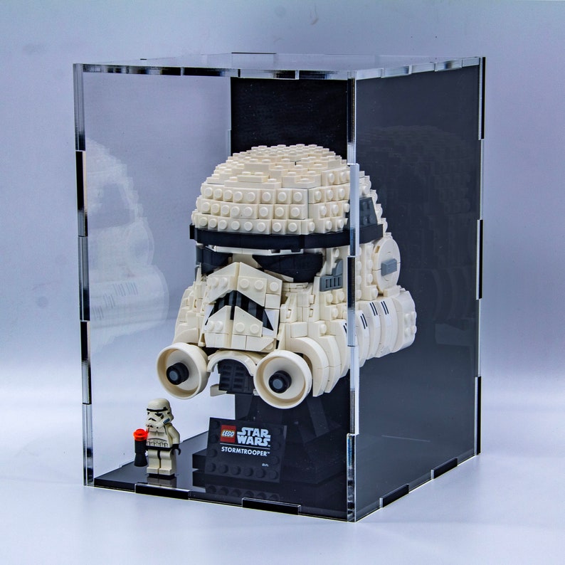 Acrylic Display Case for Lego® Helmet Sets Made in USA Etsy UK