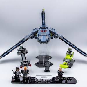 Acrylic display stand for Bad Batch™ Attack Shuttle set 75314  - Bad Batch™ Stand - Made in USA