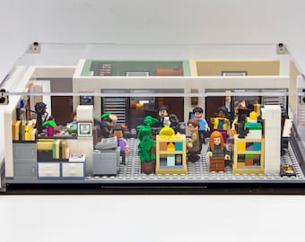 Acrylic display case for Lego® Ideas The Office set 21336 - Made in the USA